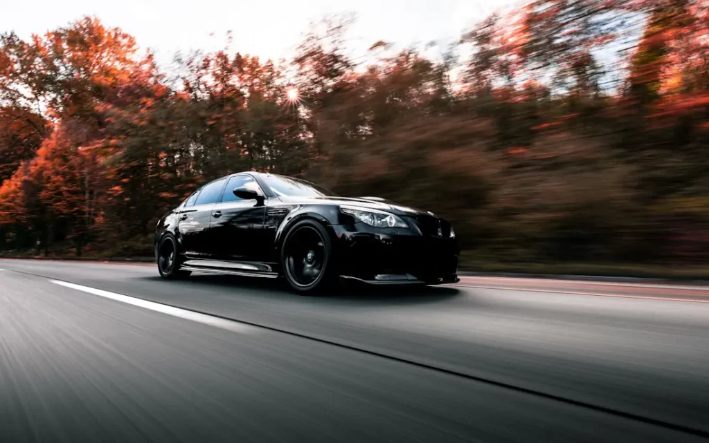 BMW M5 E60 auf der Strasse